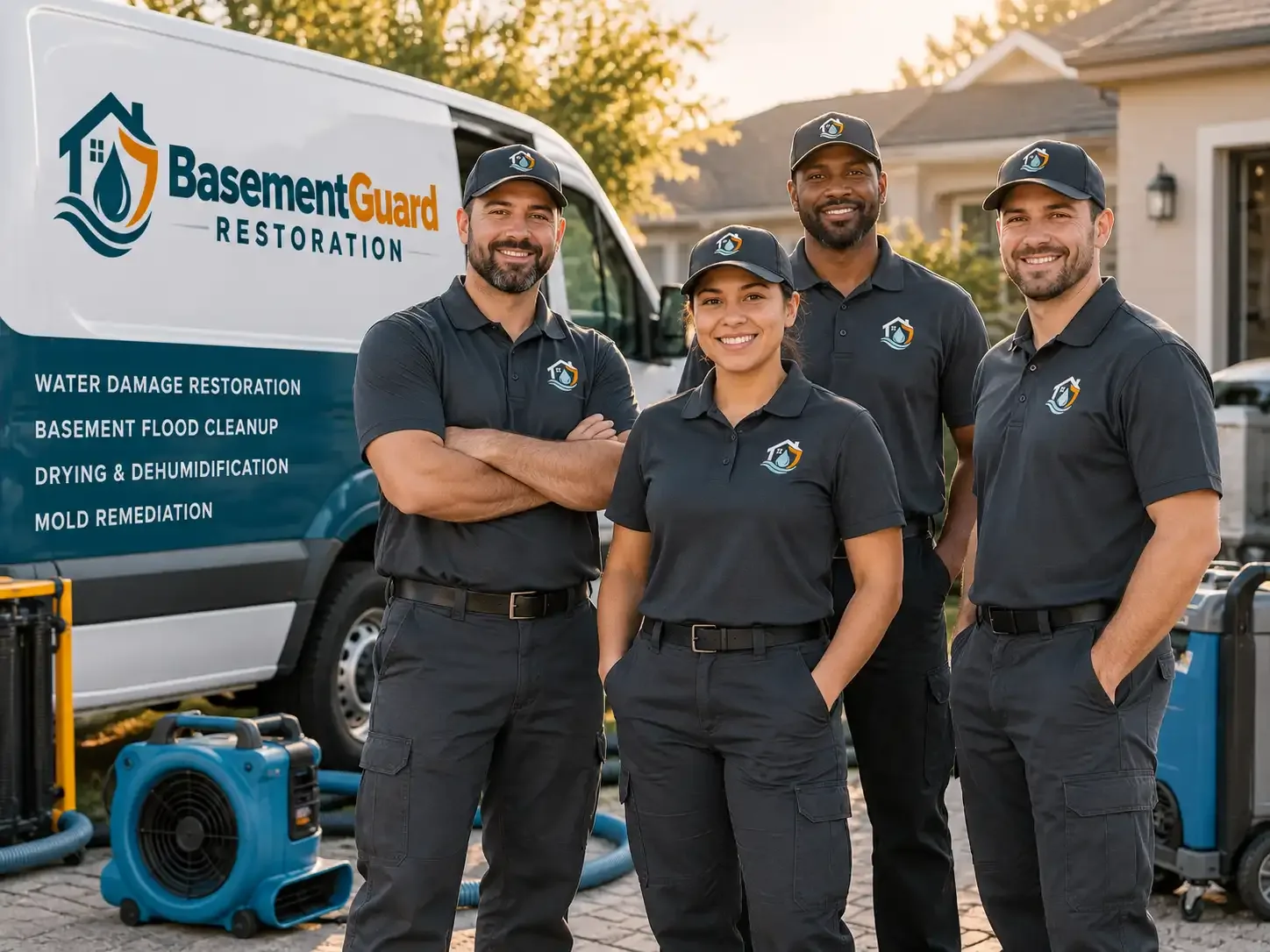 Basement Water Damage Restoration company in Woden, IA